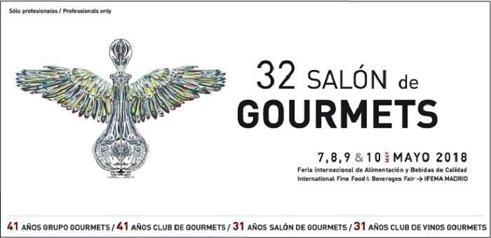Cartel oficial del Salón Gourmets 2018