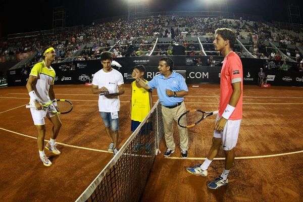 Aceites de Oliva de España colaboró con la ONG Futuro Bom que emplea el tenis para la integración de niños en riesgo de exclusión