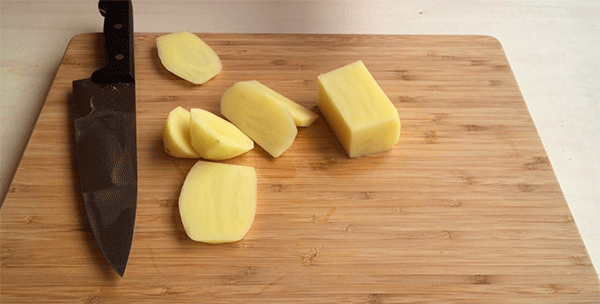 Patatas soufflé