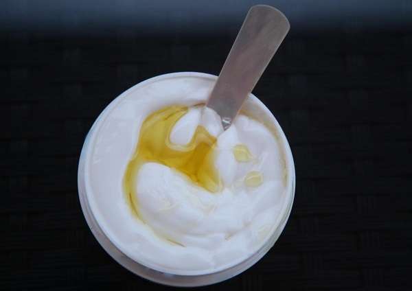 Crema con aceite de oliva