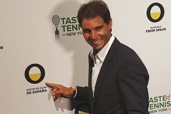 Rafa Nadal, embajador de los Aceites de Oliva de España