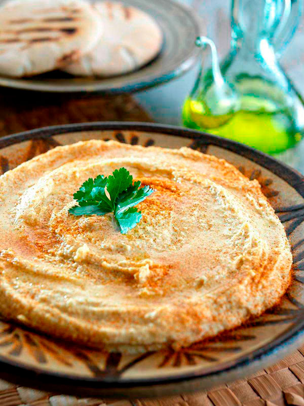 hummus de garbanzos