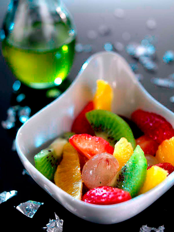 Macedonia de frutas de invierno