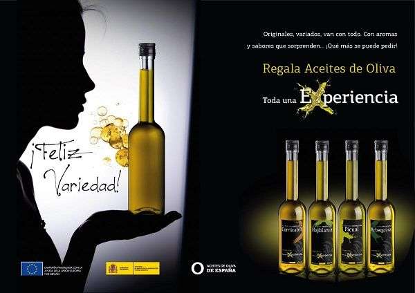 Campaña Feliz Variedad de Aceites de Oliva de España