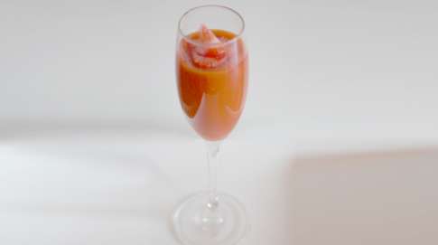 Gazpacho con fresas