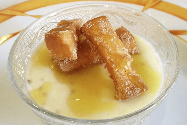 Receta de gachas dulces
