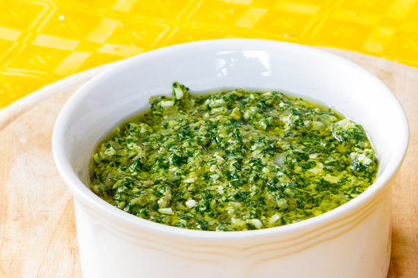 Receta de Salsa Chimichurri