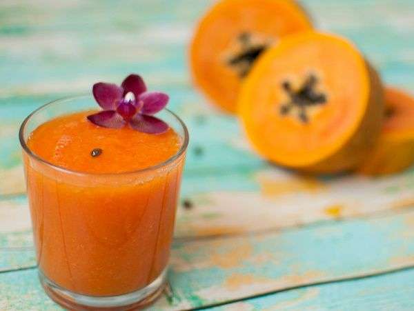 Smoothie de papaya 