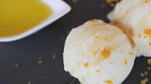 helado de aceite de oliva