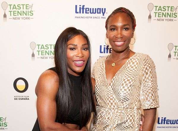 Serena Williams y Venus Williams en Taste of Tennis