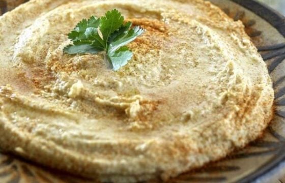 Hummus de garbanzos