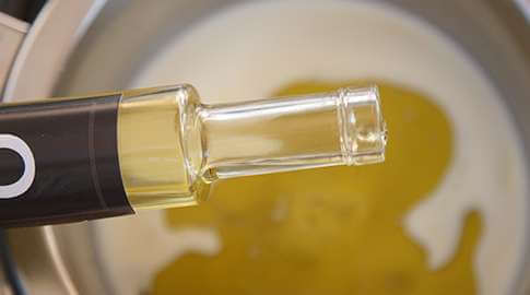 como hacer helado de aceite de oliva 8