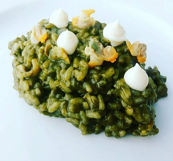 Arroz de ortiguillas de Rafa de Bedoya