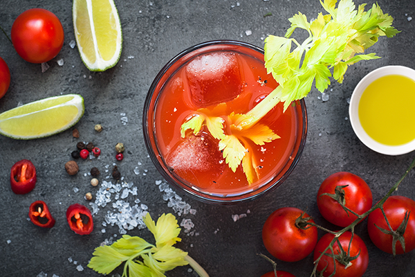 coctel mary con aceite de oliva