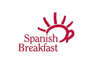 Logo de Desayuno español en inglés