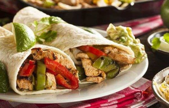 Fajitas de pollo