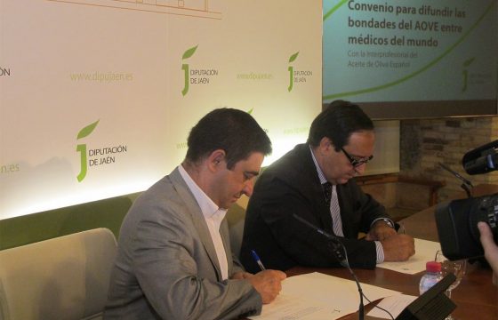 La Interprofesional del Aceite de Oliva y la Diputación de Jaén colaboran en la difusión de las bondades saludables de nuestro oro líquido en todo el mundo