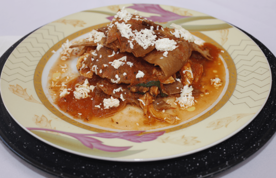 Chilaquiles güeros