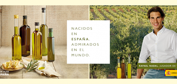 Aceites de Oliva de España, Alimentos de España y Rafa Nadal