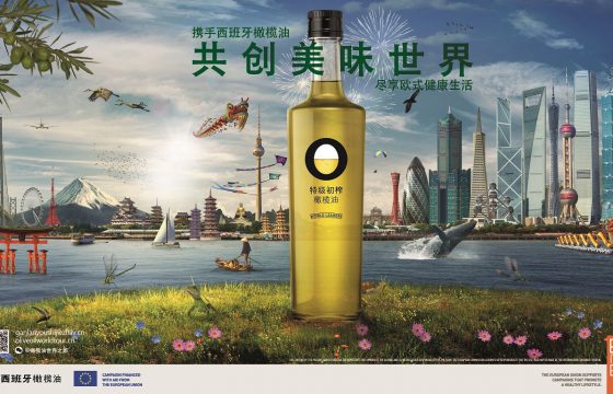 Aceites de Oliva de España y la Unión Europea invierten 7,4 millones de euros en su mayor campaña de promoción en Asia