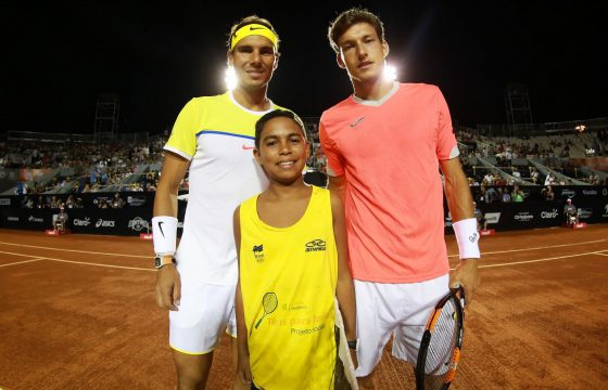 El torneo de tenis Rio Open de Brasil se viste de Aceites de Oliva de España