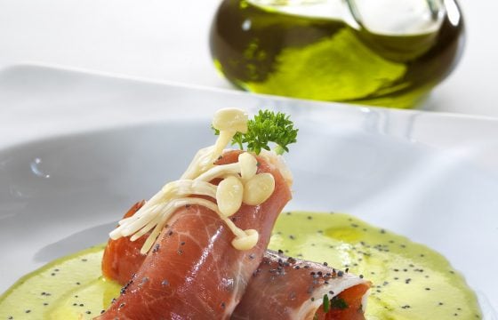 Rollito de jamón ibérico