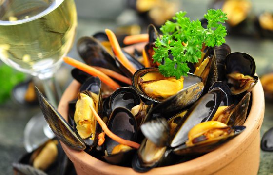 Mejillones a la Rheinische