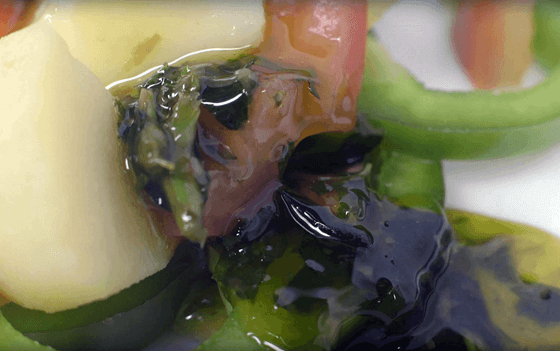 Vinagreta de albahaca