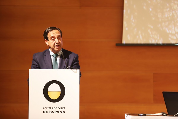 El presidente de la Interprofesional del Aceite de Oliva Español, Pedro Barato