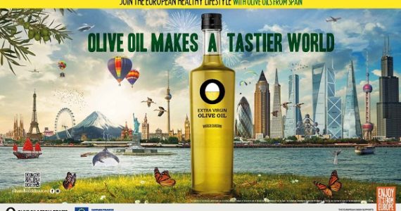 Campaña de promoción Olive Oil Makes a tastier World en Europa