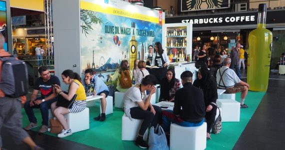 El Olive Oil World Tour llega a Alemania en tren