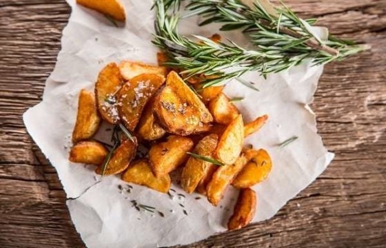 Patatas asadas al romero