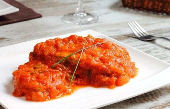 Bacalao con tomate