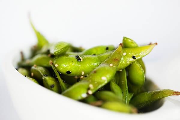 El edamame se cuece en unos pocos minutos y es un snack saludable