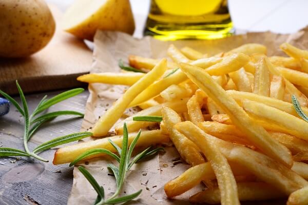 Patatas fritas al horno