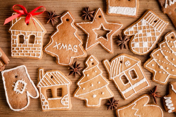 galletas de jengibre de navidad