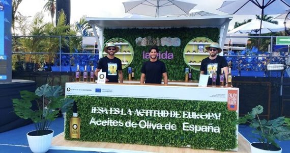 La campaña “Saborea la Vida”, de Aceites de Oliva de España y la Unión Europea, patrocina el Abierto de Tenis de Acapulco