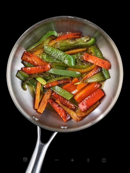 Pollo con pimientos