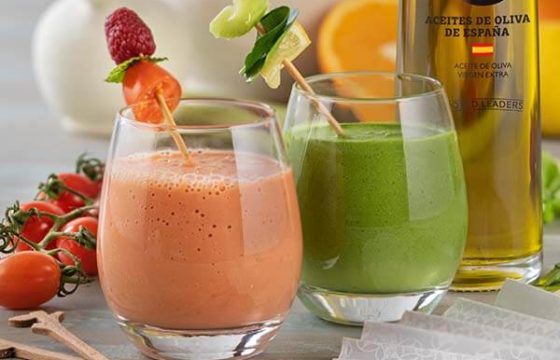 Smoothies con aceite de oliva virgen extra