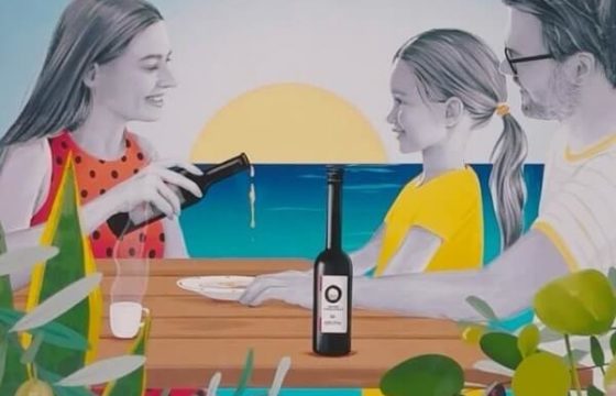 La artista Beatriz Naranjalidad homenajea la tradición del aceite de oliva español en su nueva ilustración