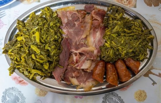 Receta de lacón con grelos