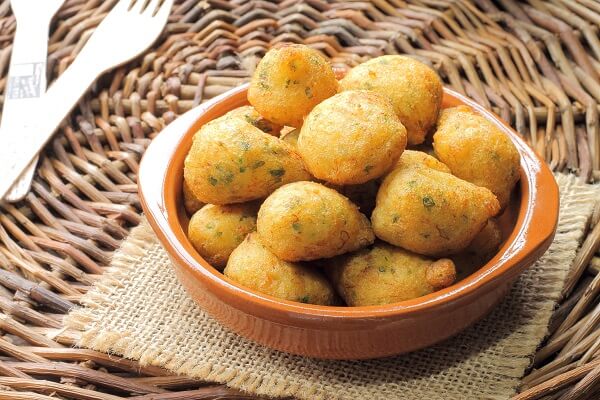 Buñuelos de bacalao