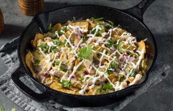 Receta de chilaquiles verdes