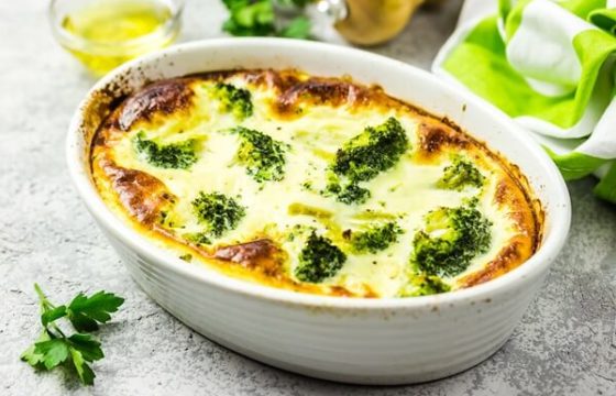 Receta de brócoli al horno con queso