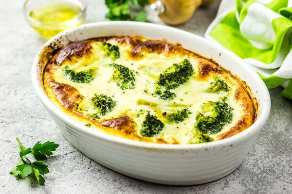 Receta de brócoli al horno con queso